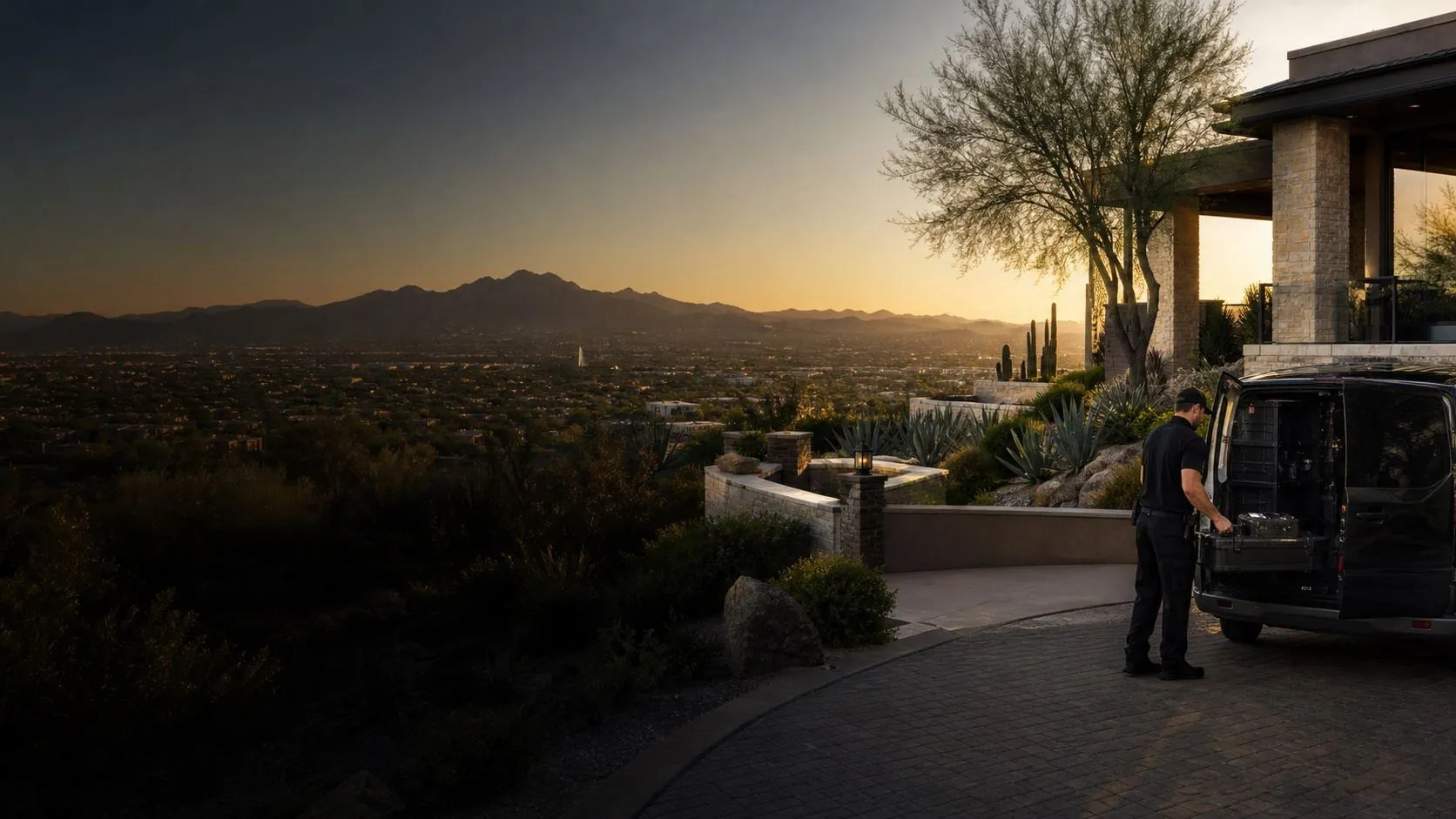Prodigal Son Plumbing serving a luxury home in Fountain Hills, Arizona
