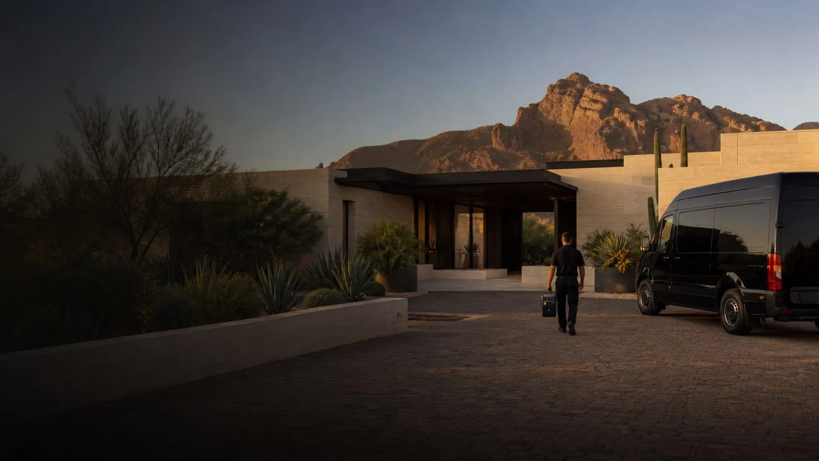Prodigal Son Plumbing serving a luxury home in Paradise Valley, Arizona
